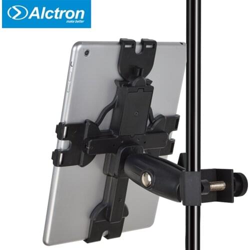 Alctron IS-6 360 degree flexible arm table pad holder stand desktop tablet for ipad mini ,with ABS plastic materials