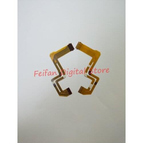 2PCS LCD hinge rotate shaft Flex Cable for Sony DCR-SR37E SR37 SR38 SR47 SR48 SR57 SR67 SR87 Video camera