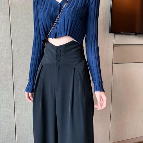 Женские брюки с высокой талией JANTSALINMO China At AliExpress