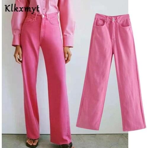 Klkxmyt Women's Loose Jeans
