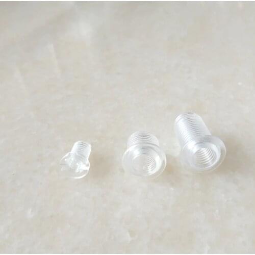 M6/M10 plastic Hollow screws with flanged cap threaded tube lamp holder screw cover Support line Lighting accessories DIY