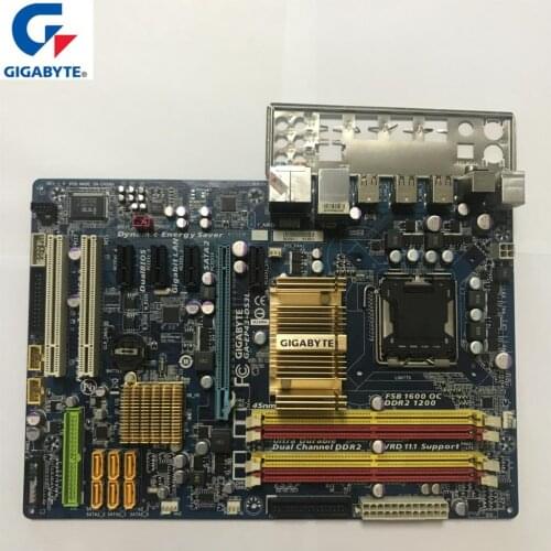 Gigabyt GA-EP43-DS3L 100% Original Motherboard LGA 775 DDR2 Desktop Computer Mainboard 16GB EP43-DS3L EP43 DS3L Boards P43 Used