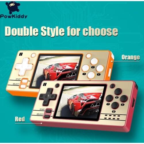 POWKIDDY Q20 MINI Open Source 2.4 Inch Fully Fit IPS Screen Handheld Game Console Retro PS1 New Game Players Childrens gifts