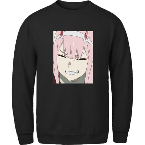 Long Sleeve Darling In The Franxx Mens Sweatshirts Hoodies Brand Fashion Clothing Autumn Streetwear Pullovers 2021 Outdoor Homme