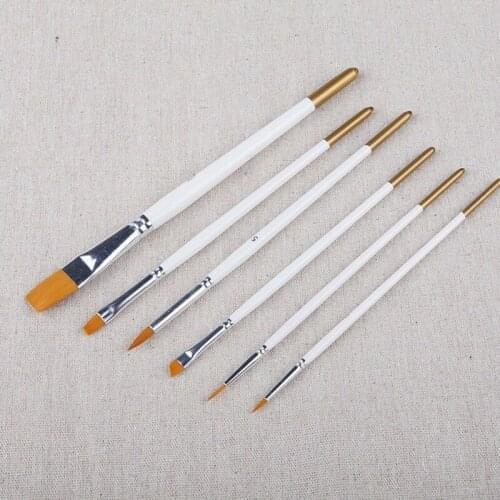 Professional Painting Set 6pcs/set for Acrylic Oil Watercolors Artist Paint Brushes brush pen art supplies