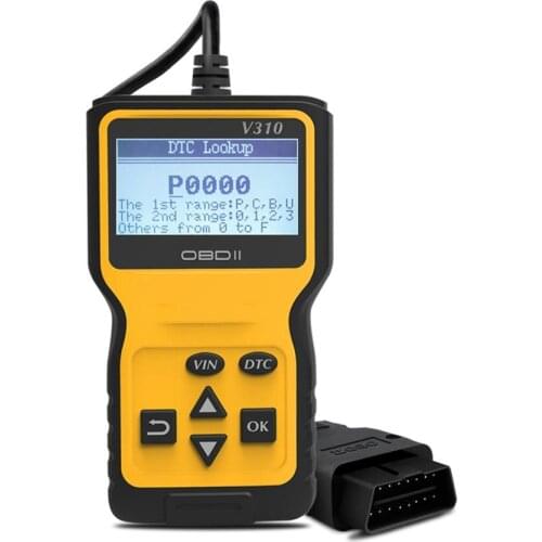 Newest V310 OBD2 OBDII Auto Car Diagnostic Scanner Car Fault Code Reader Diagnostic Repair Tool Handheld Car Diagnostic Tool