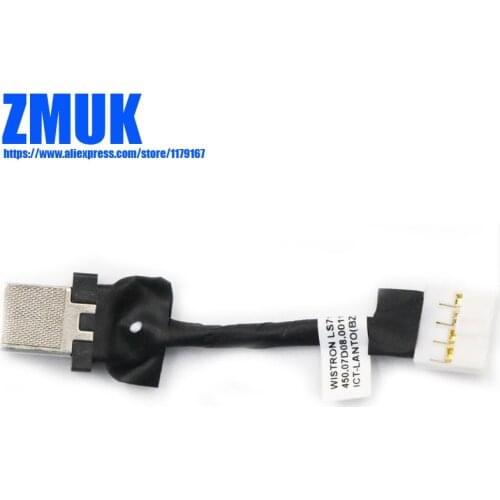 New Original DC-IN Cable For Lenovo Ideapad 710S 710S-13ISK 710S-13IKB Series,P/N 5C10L20778 450.07D08.0001