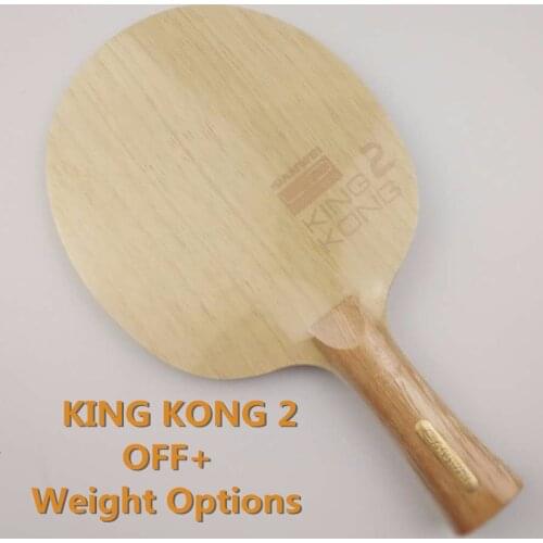 Limited Edition Sanwei KING KONG 2 KINGKONG 2, 5+2 Carbon, Cypress Handle OFF+ Table Tennis Blade Ping Pong Racket Bat
