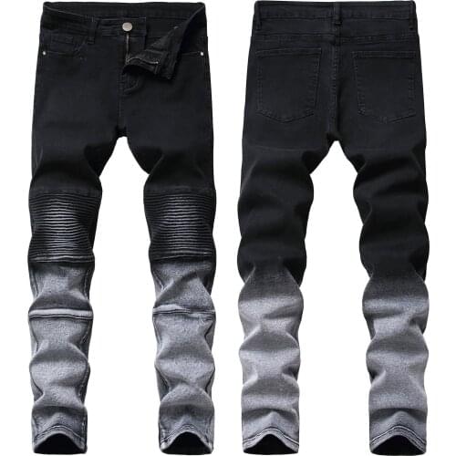 RXJnRXQ Men's Biker Jeans