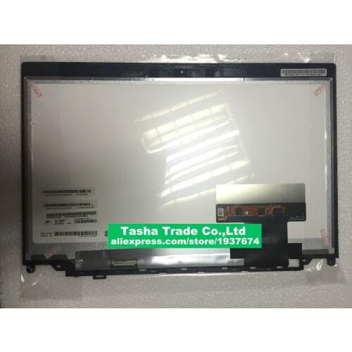 For Lenovo X1 Carbon 1st first generation LP140WD2-TLE2 LP140WD2 TLE2 LCD Screen Touch Assembly with Frame Bezel