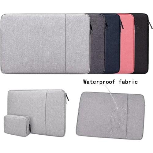 Waterproof Sleeve Pouch Bags 14 15.6 inch For Macbook Air 13 2018 2019 Pro 15 11 12 Laptop Bag For Xiaomi Lenovo Notebook Case