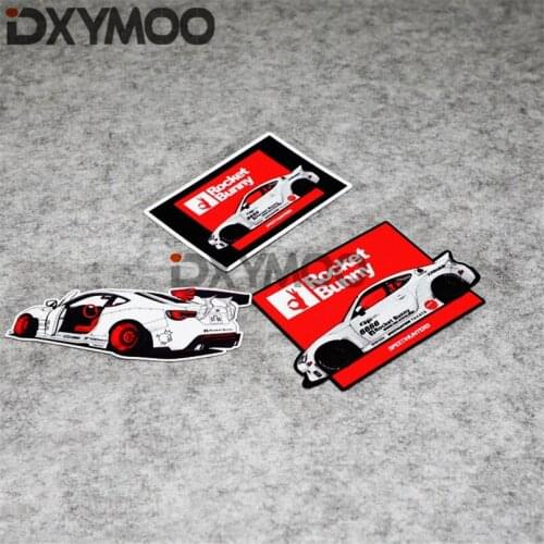Motorcycle Sticker Reflective JDM Drift Car Styling Sticker Decal Bumper for AE86 Rocket Bunny SH Speedhunters