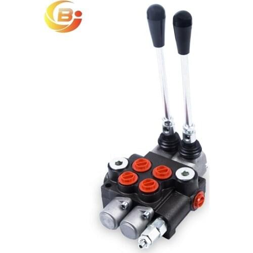 1 joystick control P40 2 way hydraulic valve control
