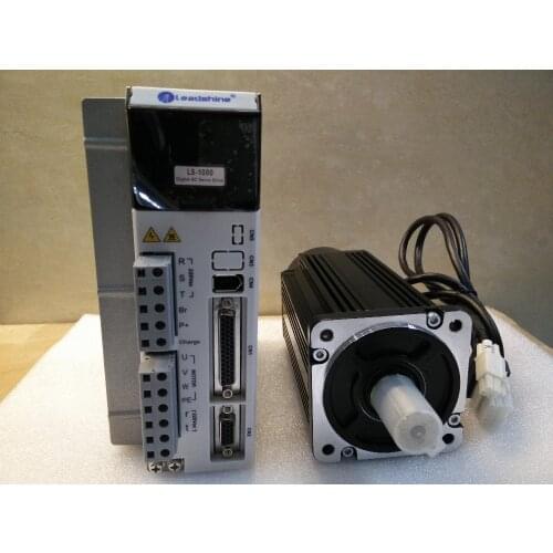 2015 Low cost 1000W Leadshine AC Servo Drive L5-1000 and Motor ACM8010M2H-51-B