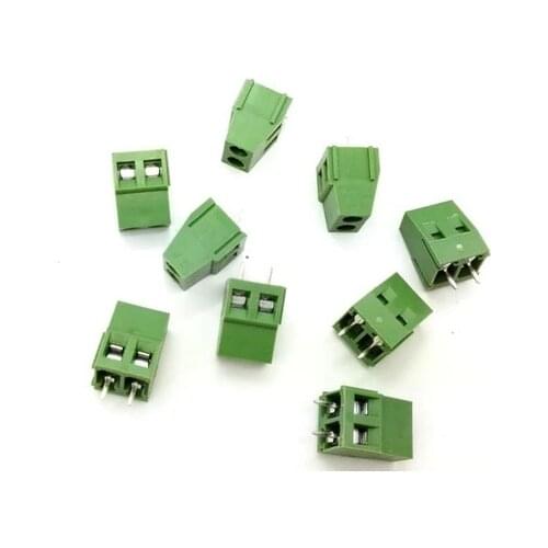 20pcs KF128-5.08-2P KF128-2P 300V 10A Screw 2Pin 5.08mm Straight Pin PCB Screw Terminal Block Connector