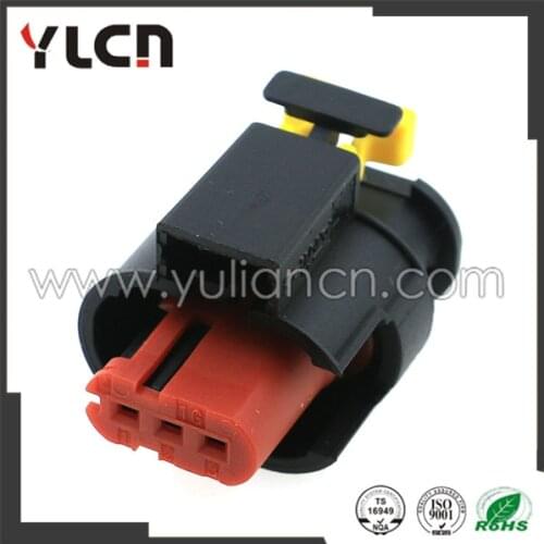 3 pin Car ignition coil plug Auto Ignition coil connector Automotive waterproof electrical sensor socket for car 284425-1