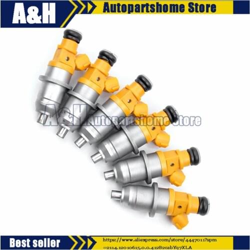 6 Fuel Injector Fit For 03-up 60V-13761-00-00 Yamaha Outboard HPDI 250 300HP