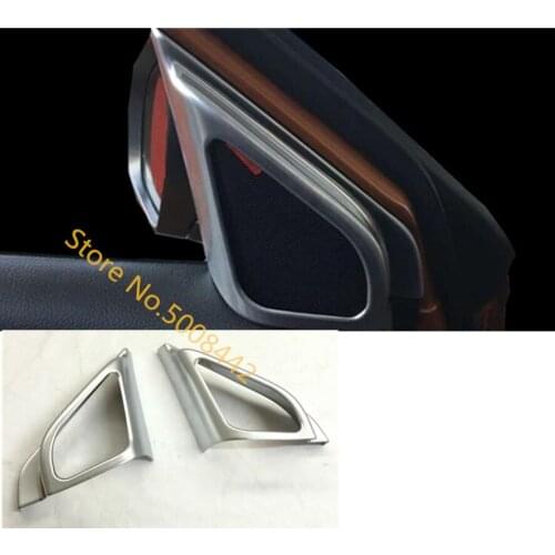 For Suzuki Vitara 2016 2017 2018 2019 2020 Car Inner A Column Audio Speak Window Windshield Side Triangle Trim Part 2pcs