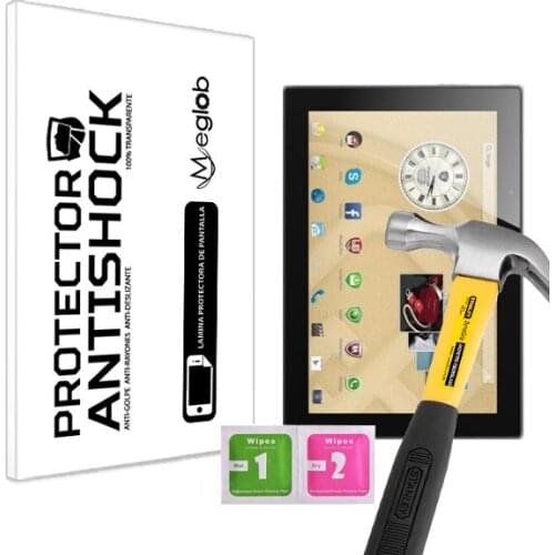 Screen protector Anti-Shock Anti-scratch Anti-Shatter compatible with Tablet Prestigio MultiPad 4 Diamond 101