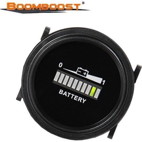 Discharge Indicator ABS Material Electric Forklift Electric Saw Lead-acid Battery IP65 Waterproof Rating Round Battery Charge