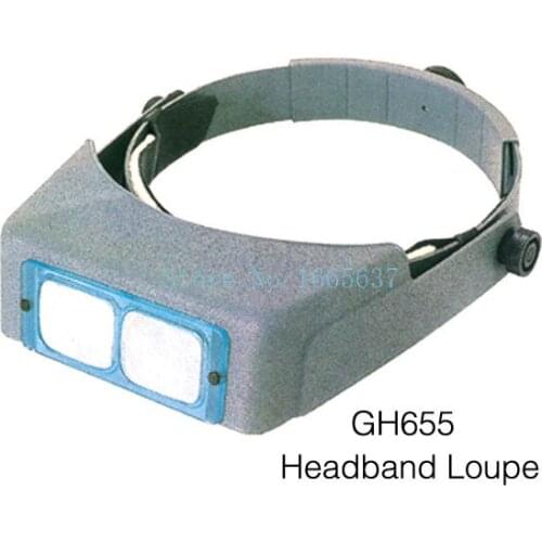 Free Shipping Goldsmith Tool Jewelry Tools Magnifying Lamps 2.5X Head-Wearing Magnifier Jewelry Magnifier head wearing loupe