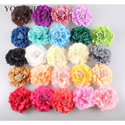 Simulation Flower rose multilayer artificial DIY silk flower wedding hand flower bouquet home office garden decoration 12pcs/lot