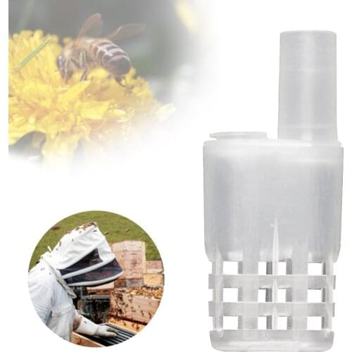 Bee Queen Cages Protective Plastic White Move Bees Beekeeping Product For Beekeeper Suppiler Goods Tools For Beekeeper Supplies