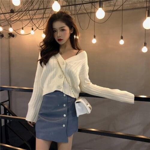 Jackets women winter 2018 knitted female coat ladies knitwear jacket outerwear cardigan winter autumn jacket for woman FF1466