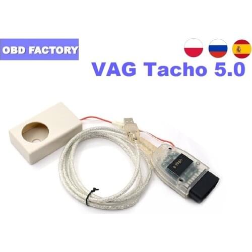 Hot Vagtacho USB Version V5.0 USB 5.0 Cable For NEC MCU 24C32 or 24C64 Auto Car Diagnostic Tool Free shipping