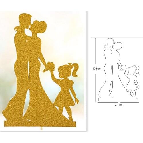 Metal cutting dies men women kiss cut die mold decoration Scrapbook paper craft knife mould blade punch stencils dies