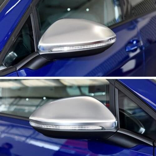 NEW-Car Styling Rearview Mirror Shell Housing Rearview Mirror Cap Cover Trim for for Golf 6 VI MK6/R20 2008-2013