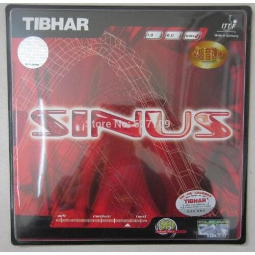 Original Tibhar table tennis rubber SINUS pimples in rubber for table tennis rackets racquet fast attack loop ping pong rubber