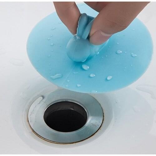 Silicone Sewer Filter Water Rope Plug Anti-clogging Pool Wash Basin Hair filter Multifunction Sewer Deodorant Bathtub Plugging