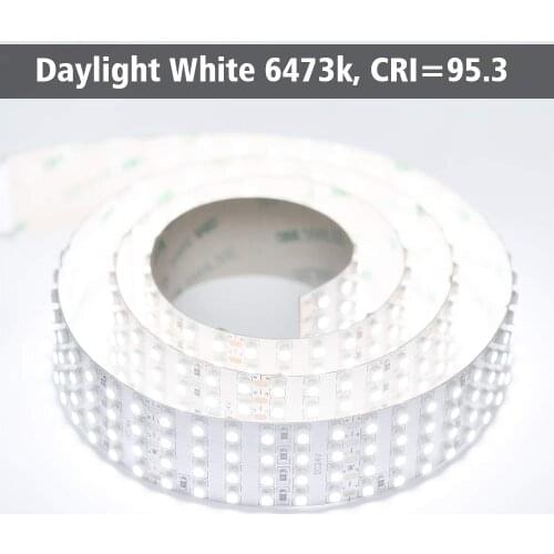 LED Strip Lights, High CRI 95 DC24V 3528SMD 480LEDs/m 2,880Lumens/m- Super Bright LED Tape Lights for Photographic JK220