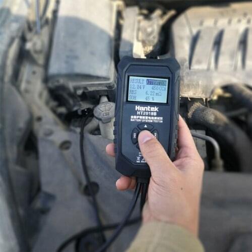 Hantek HT2018B Tester LCD CarFast And Accurate Battery System Tester Supports 6V/12V/24V Performance Diagnostic Tools