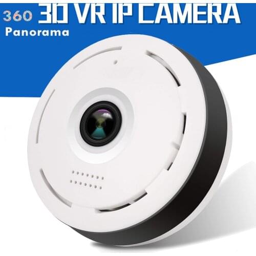 1080P Panoramic Camera 360 Wifi Camera IP Fisheye CCTV Mini Camera Wireless Video Camera 3D VR Security Card Camara Wide Angle