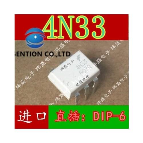 20PCS 4N33M DIP-6 light coupling 4N33SM 4N33 in stock 100% new and original