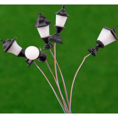 20pcs/lot Architecture Miniature Plastic Model Light Grass Play Ground Fence And Ho Train Layout