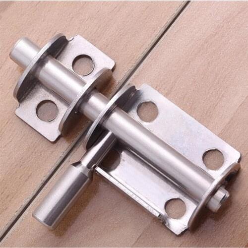 201/304 Stainless Steel Safety Door Bolts Latches Anti-Theft Lock Buckle Thickened Stainless Steel Bedroom Door and Window Latch