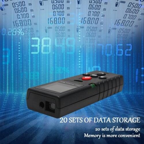 New handheld laser rangefinder 40M digital laser rangefinder USB charging rangefinder laser level rangefinder measuring