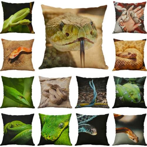 Waist Décor Linen Snake Case Cotton Cushion Pillow Home Sofa Cover Decorative