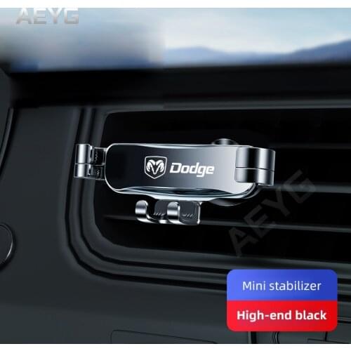 Gravity Car Cellphone Holder Air Outlet Mount Navigation Bracket For Dodge Caliber Journey Challenger RAM 1500 Charger Avenger