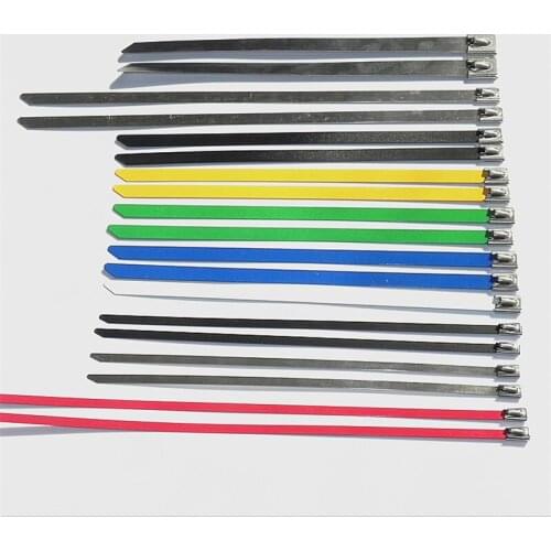 A lot =1000 pcs Material 304 Stainless cable tie(ball lock) wide:4.6*800mm