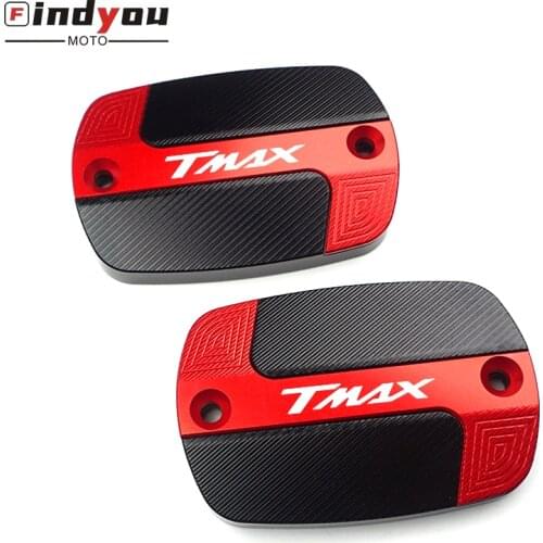 LOGO T-MAX For Yamaha TMAX 500 530 560 tmax500 tmax530 SX DX 2012-2019 tmax560 2020 New Front Brake Fluid Reservoir Cover Cap