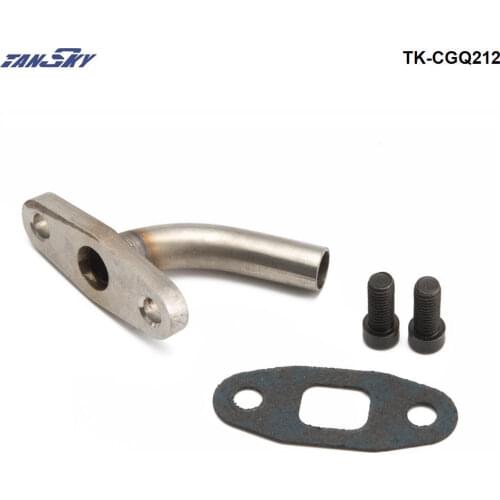 Oil Drain Tube w/Integrated Flange for T3/T4 (30 degree tilted/angled) TK-CGQ212