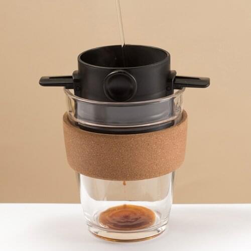 Reusable Coffee Filter Mesh Drip Stainless Steel Coffee Maker Machine Funnel Cup Cafe Brewer Coffee Tea Holder Coffee Dripper