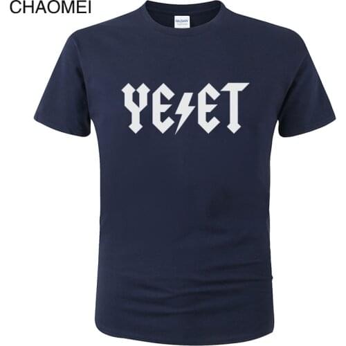 Yeet Classic T Shirt Men 2019 Fashion Summer Cotton O-Neck Short Sleeve Cool Print Tops Tees Homme Clothes C49