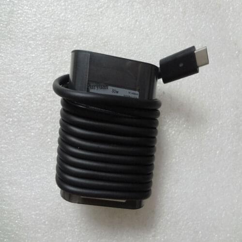 NEW Original Puryuan 20V 1.5A 30W USB-C AC Adapter DA30NM150 8XTW5 For Dell XPS 12 9250,XPS 13 9365,Latitude 7275 Tablet Charger