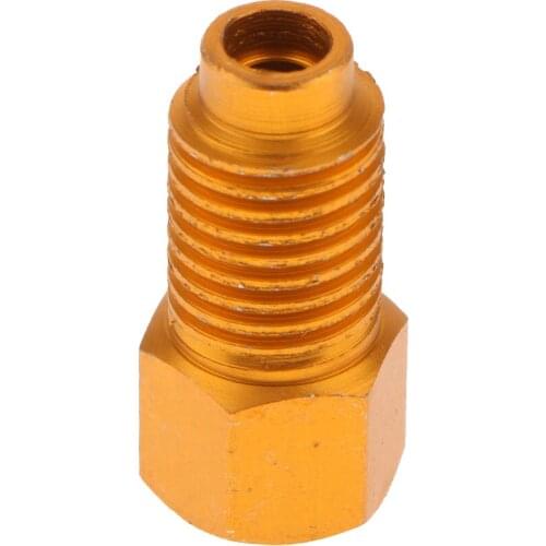 New R134A Tank Adapter 1/4 SAE Internal To1/2 ACME External
