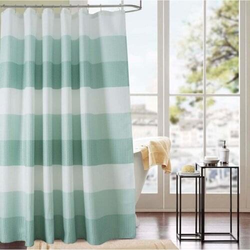 Stripe Polyester Shower Curtain Waterproof Thicken Simple Modern Bathroom Curtains Bathing Cover Home Decoration Duschvorhang